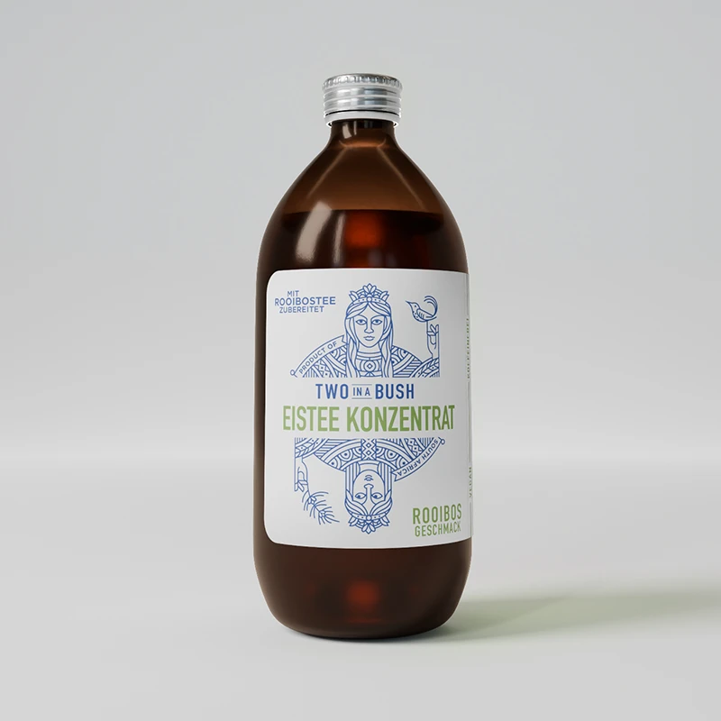 Two in a Bush Eisteekonzentrat Rooibos Geschmack